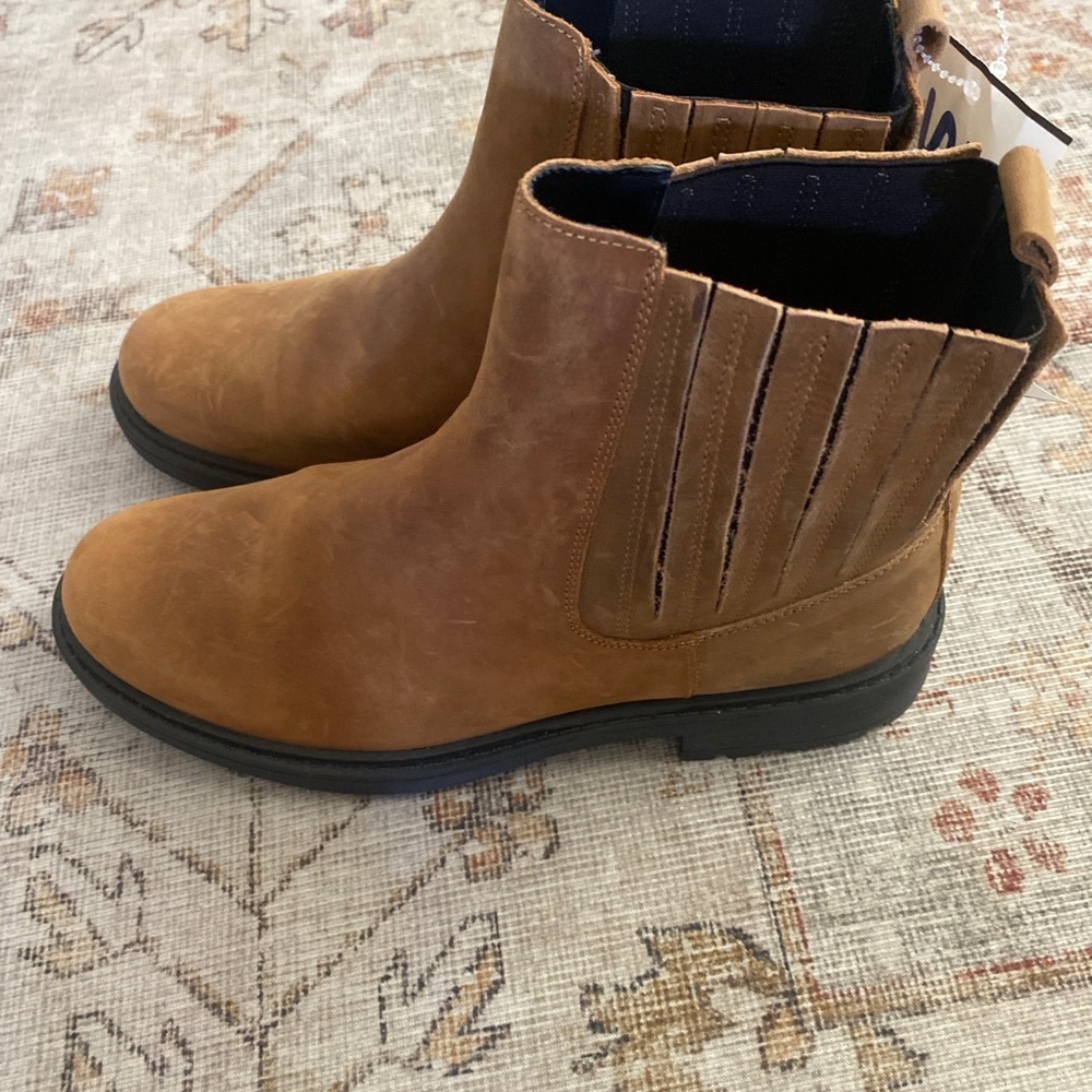Clarks Brown Ankle Boots